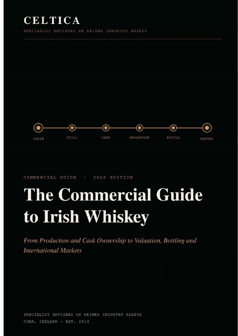 Cover of The Celtica Commercial Guide to Irish Whiskey, 2026 Edition