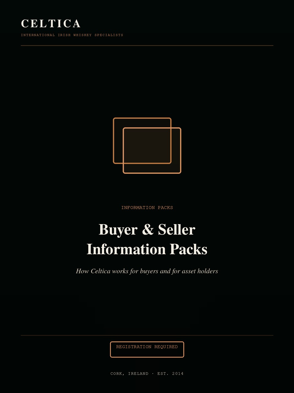 Cover of the Buyer and Seller Information Packs